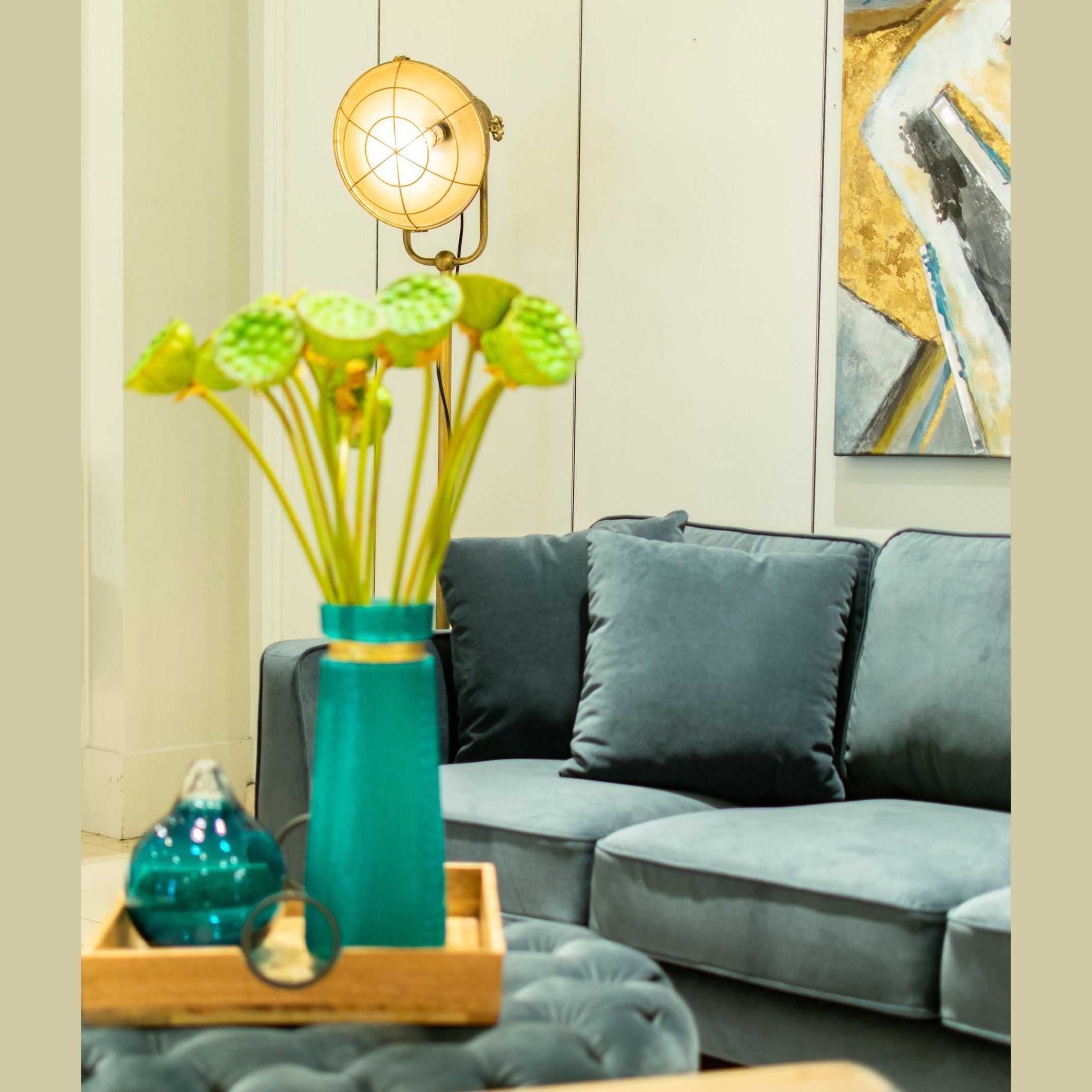 Bradley Sofa - Velvet Grey
