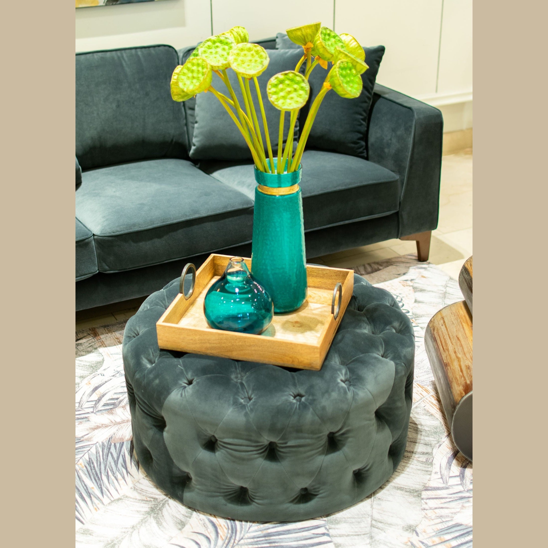 Bradley Sofa - Velvet Grey