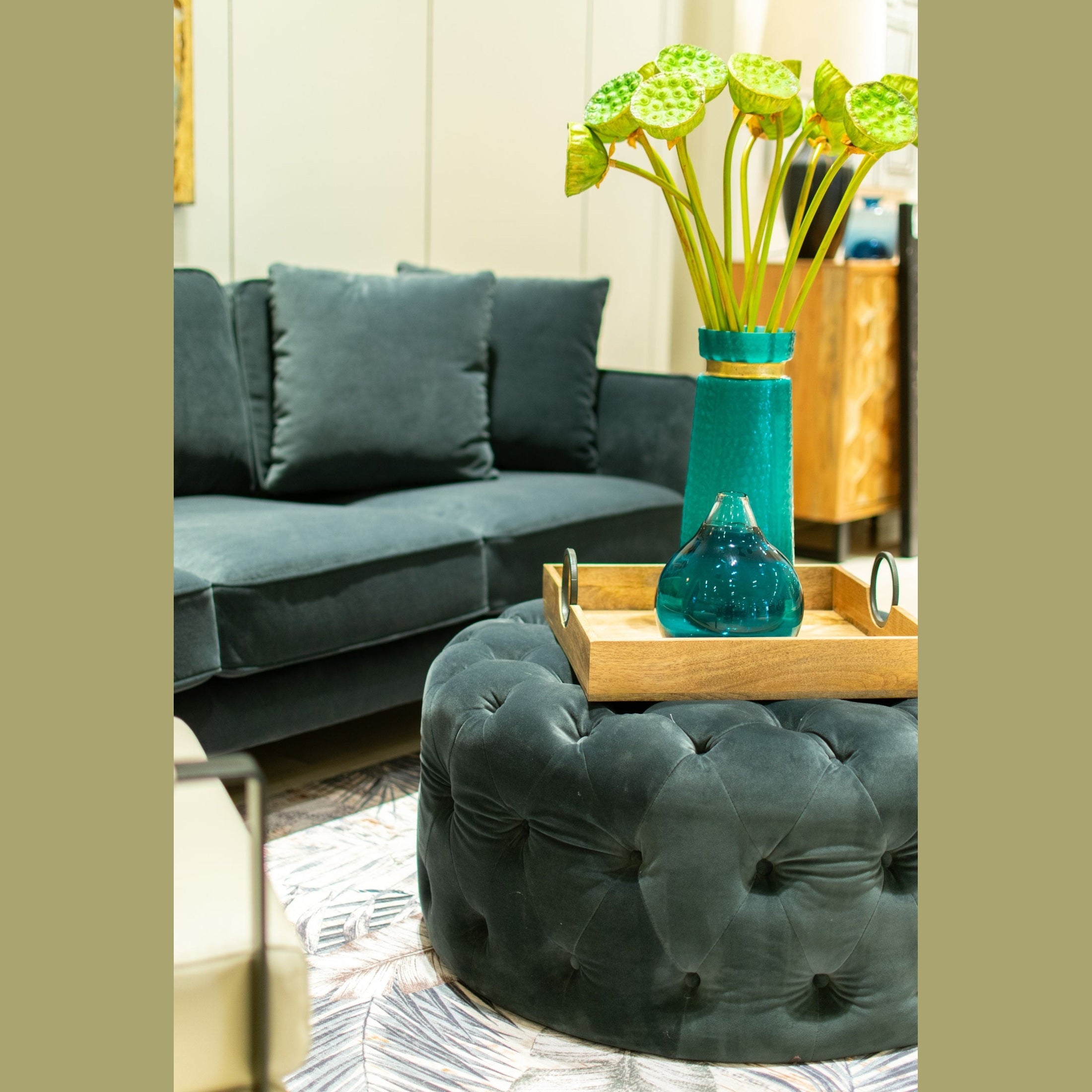 Bradley Sofa - Velvet Grey