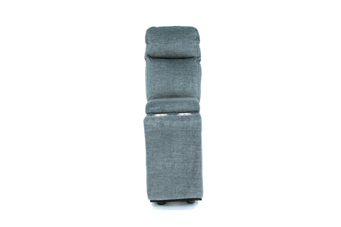 FLOOR MODEL CHARLESTON FABRIC POWER RECLINING 6 PIECE SECTIONAL- GREY