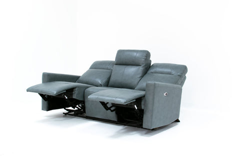 Mitchell Power Recliner Sofa-Slate