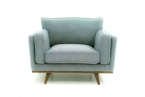 Tyrell Accent Chair - Blue/Grey