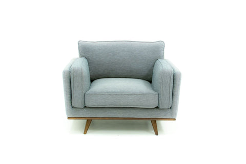 Tyrell Accent Chair - Blue/Grey