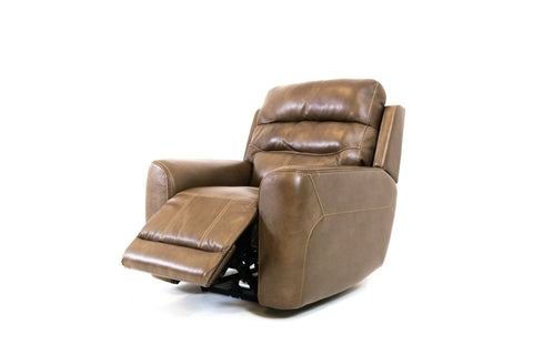 Marcella Genuine Leather Power Recliner Chair