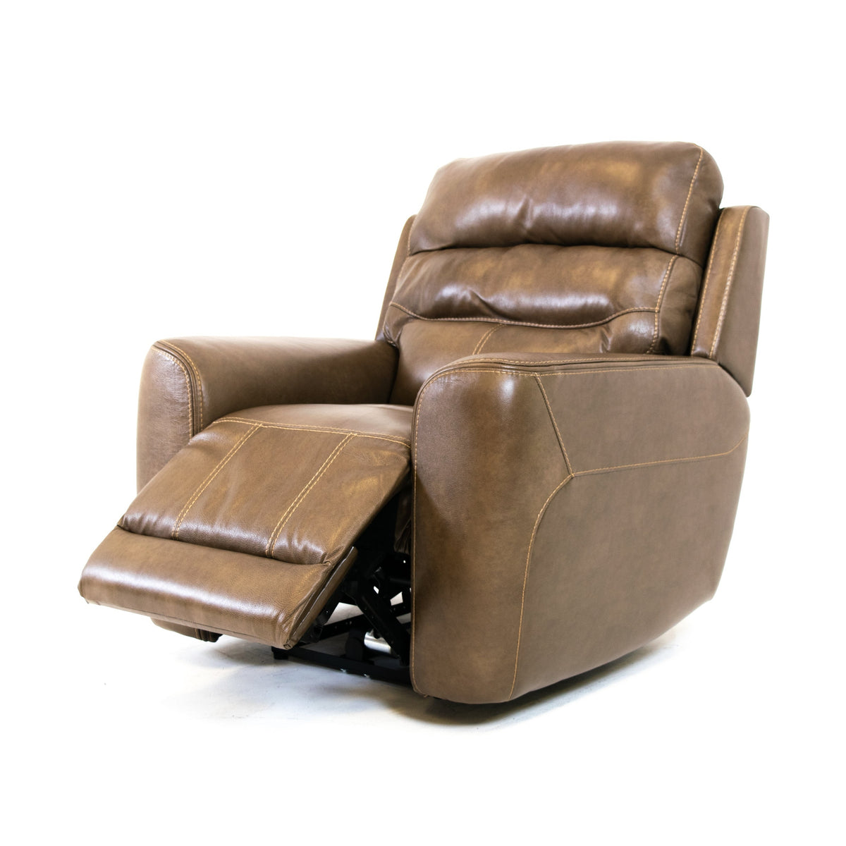 Marcella Genuine Leather Power Recliner Chair