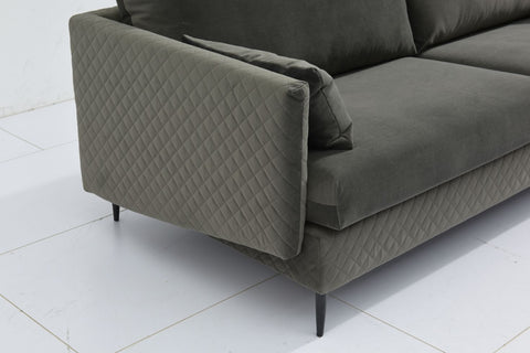 Nico Fabric Chair-Grey