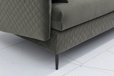 Nico Fabric Chair-Grey
