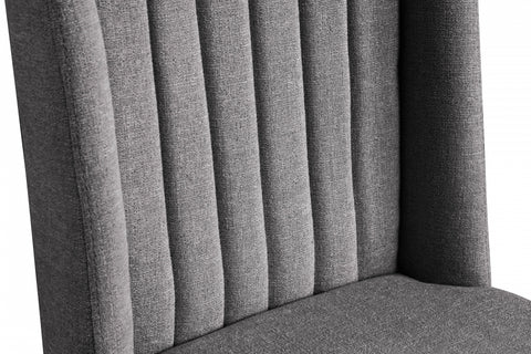 Eleanor Fabric Dining Chair - Grey Fabric