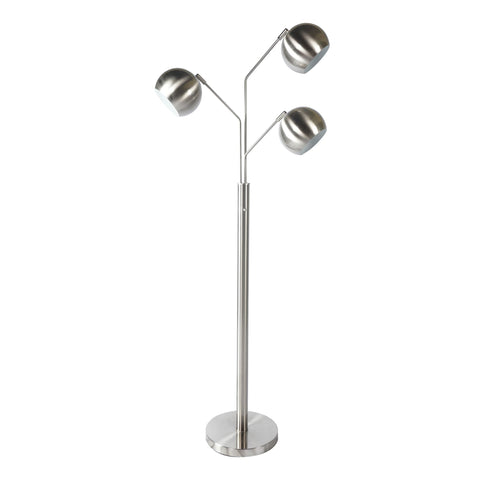 Tanko Light Tree Floor Lamp Brushed Silver – Accents@Home