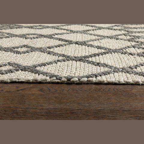 FINTONA HAND WOVEN RUG BEIGE