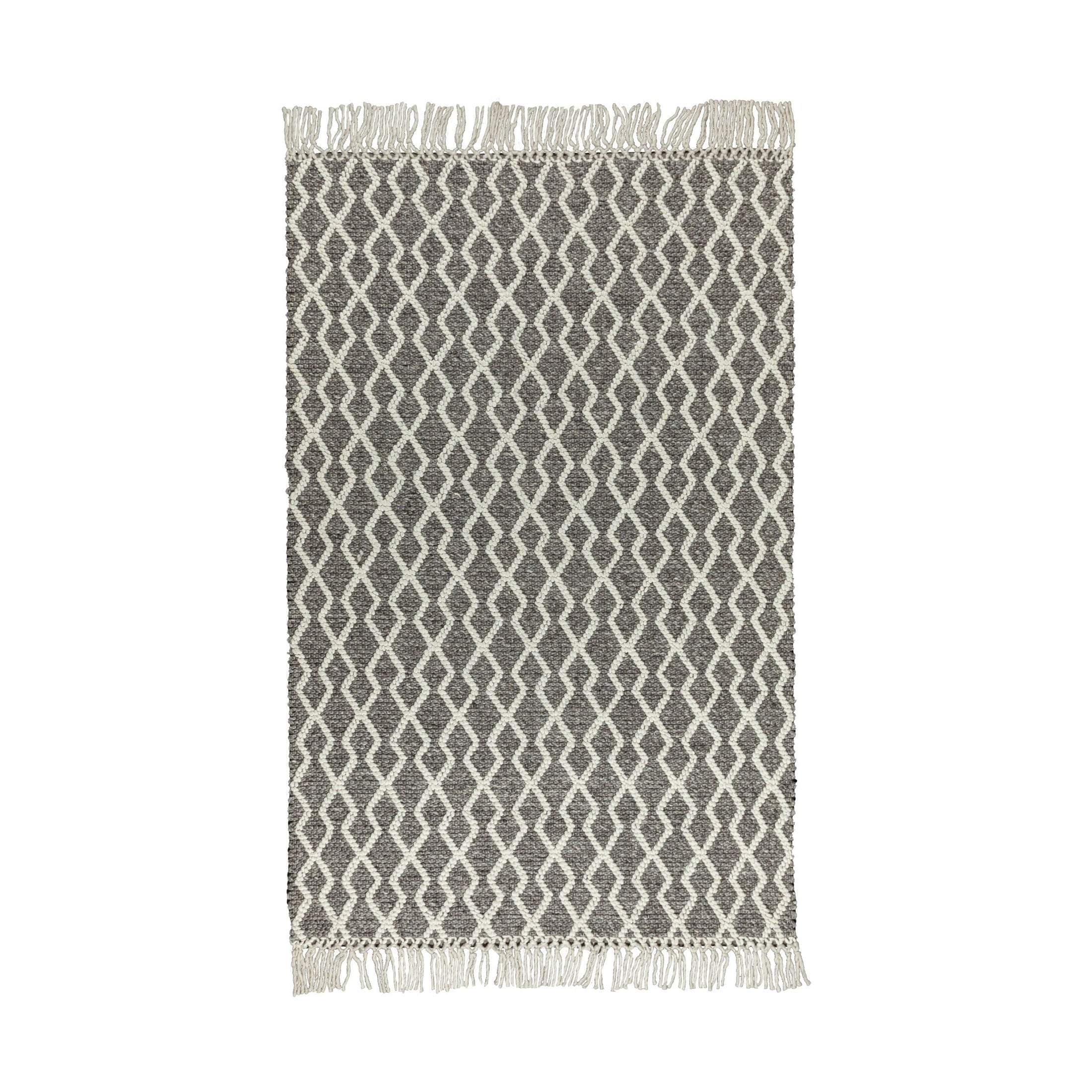 Fintona Hand Woven Rug Cream/Mocha
