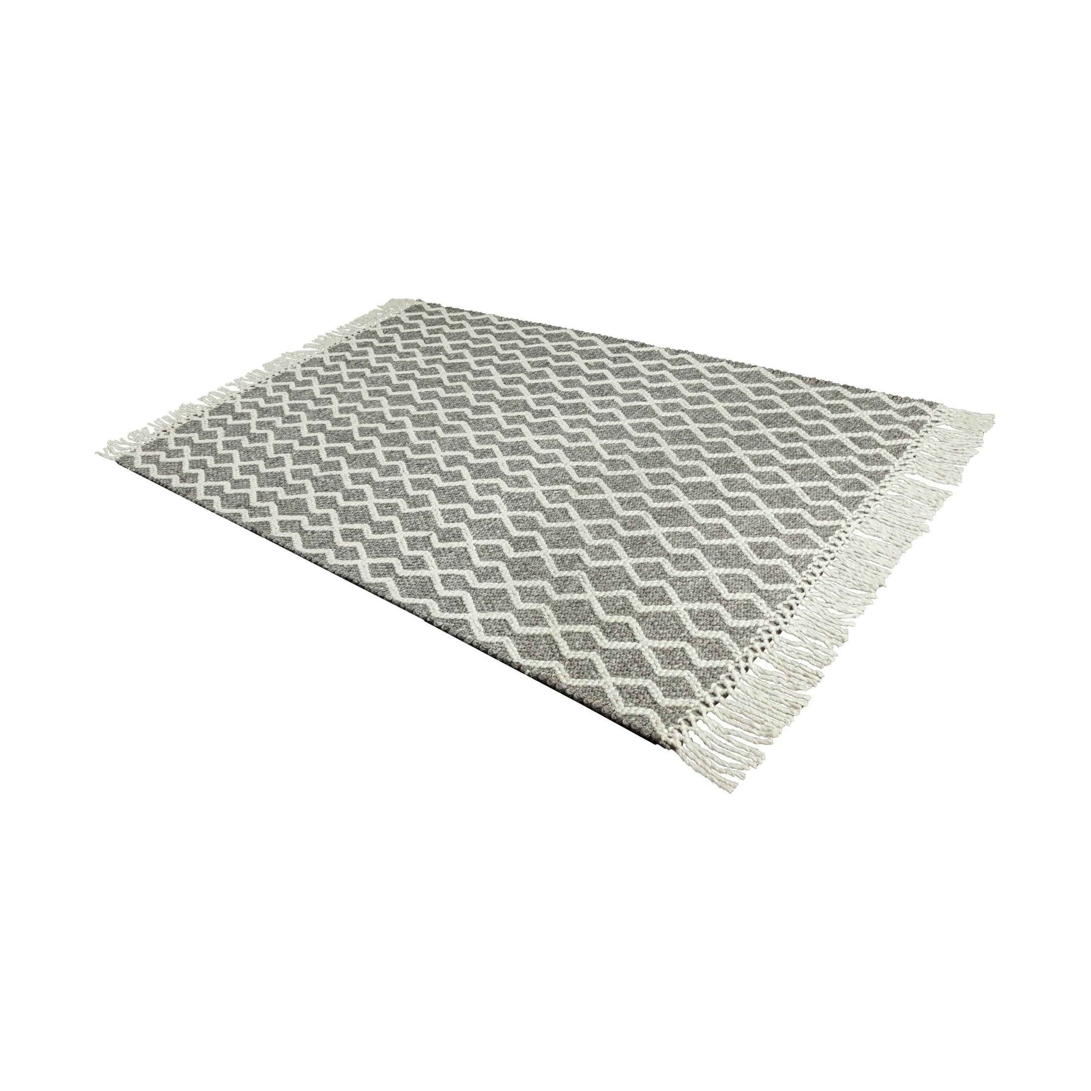 Fintona Hand Woven Rug Cream/Mocha