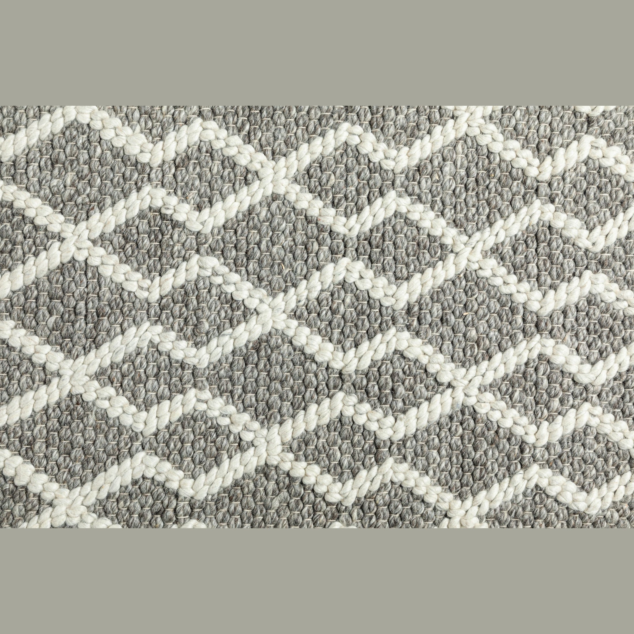 Fintona Hand Woven Rug Cream/Mocha
