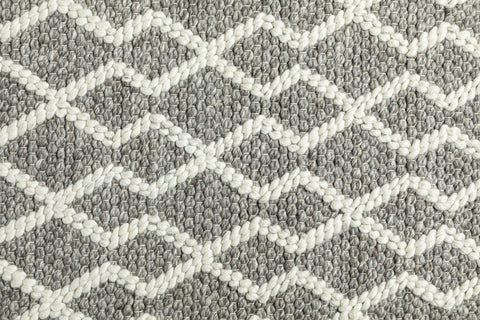 FINTONA HAND WOVEN RUG CREAM/MOCHA