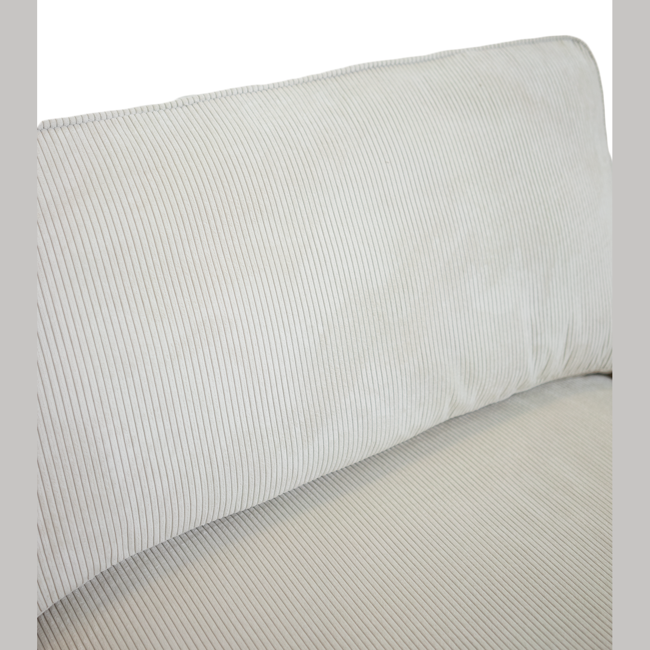 Fiona Reversible Sectional -Corduroy Ivory