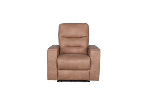 Roche Power Recliner Chair - Steam Brown