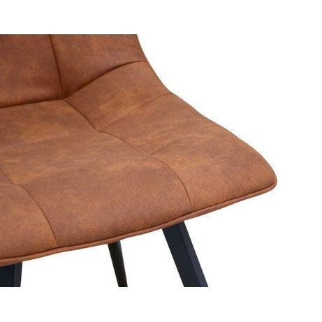RHODES DINING CHAIR - CAMEL FENGMA