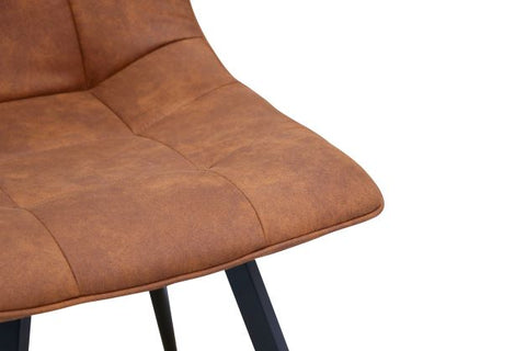 RHODES DINING CHAIR - CAMEL FENGMA