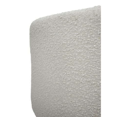 Lucas Fabric Dining Chair - Pearl Boucle