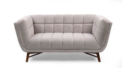 Kitsilano Loveseat - Velvet Light Grey #41