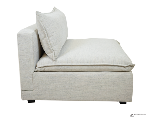 Marliss Armless Modular Chair-Oatmeal