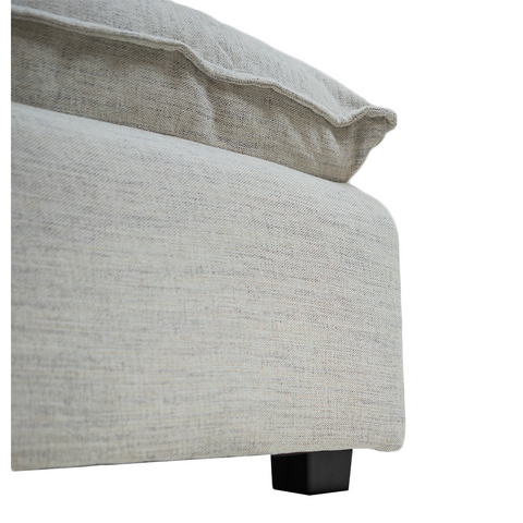 Marliss Ottoman- Oatmeal