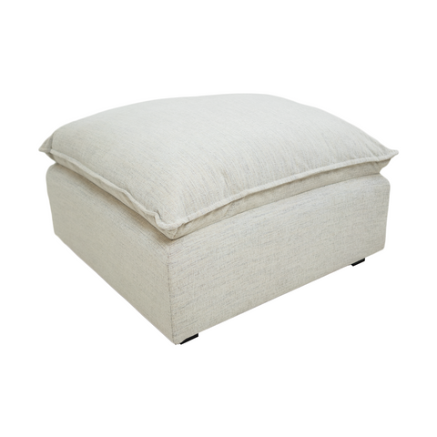 Marliss Ottoman- Oatmeal