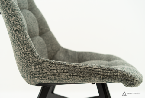 Miller Dining Chair - Grey Fabric