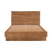 Dovian Queen Bed - Dark Driftwood