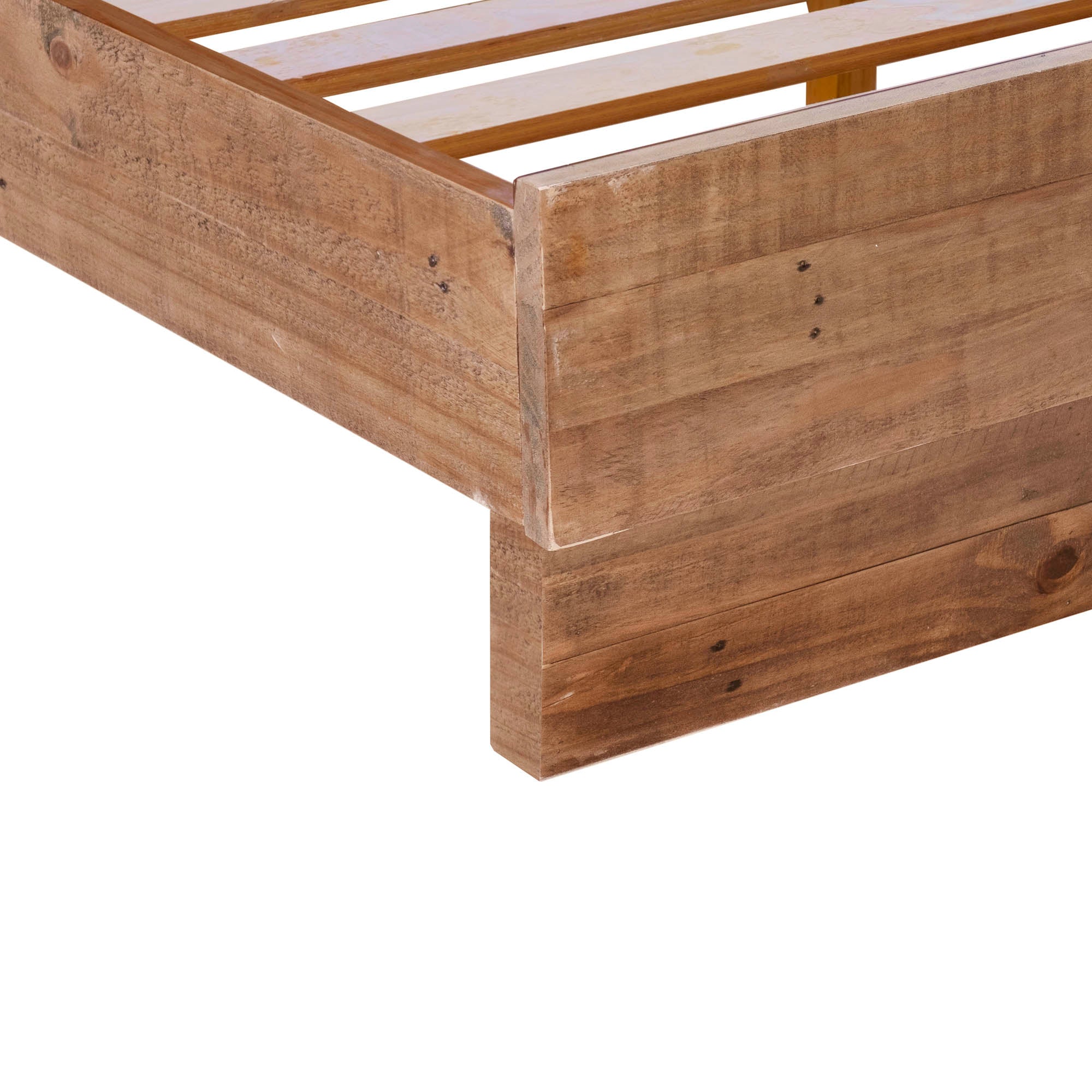 Dovian Queen Bed - Dark Driftwood