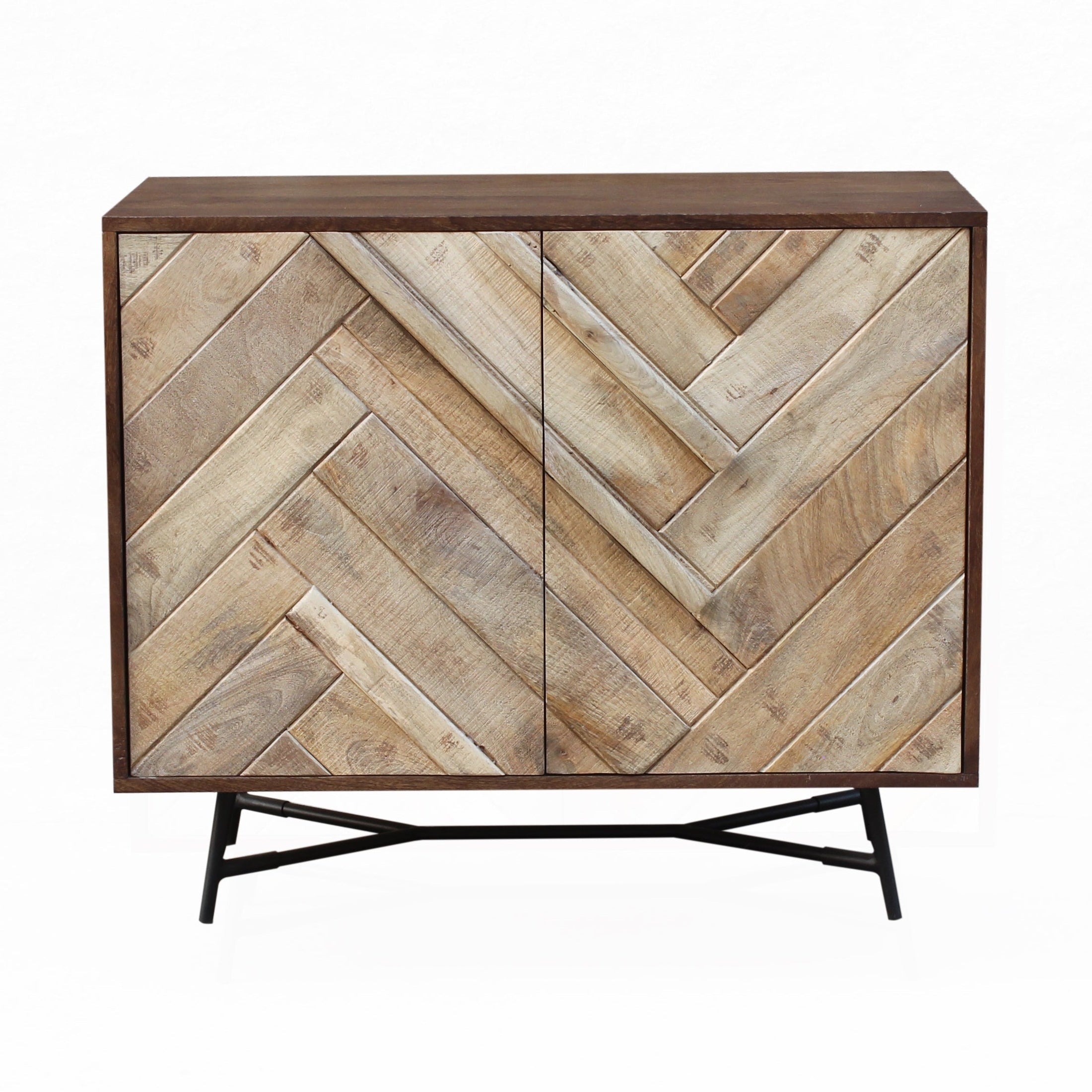 Rennes Solid Wood 2 Door Sideboard