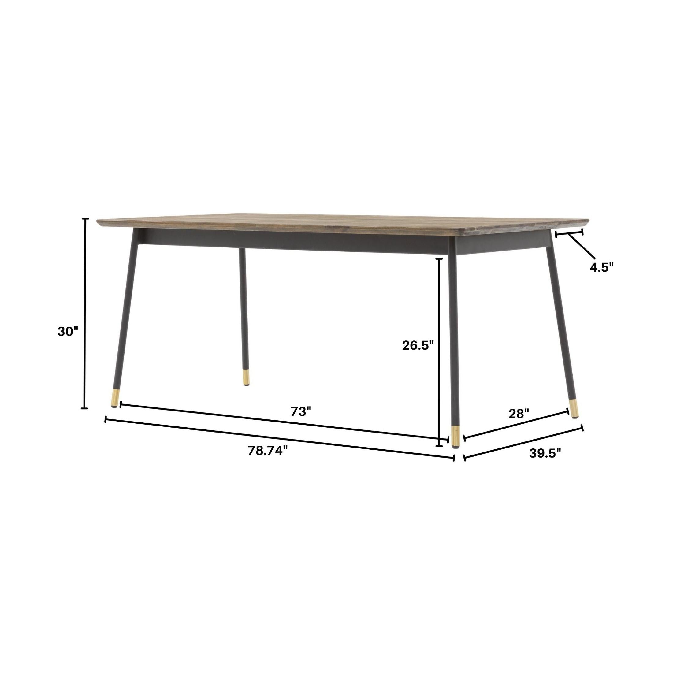 Ridge Dining Table 78"