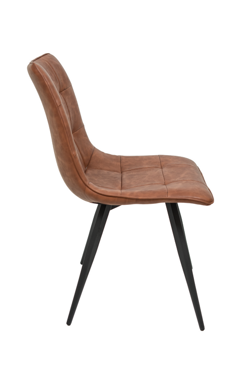 RHODES DINING CHAIR - CAMEL FENGMA