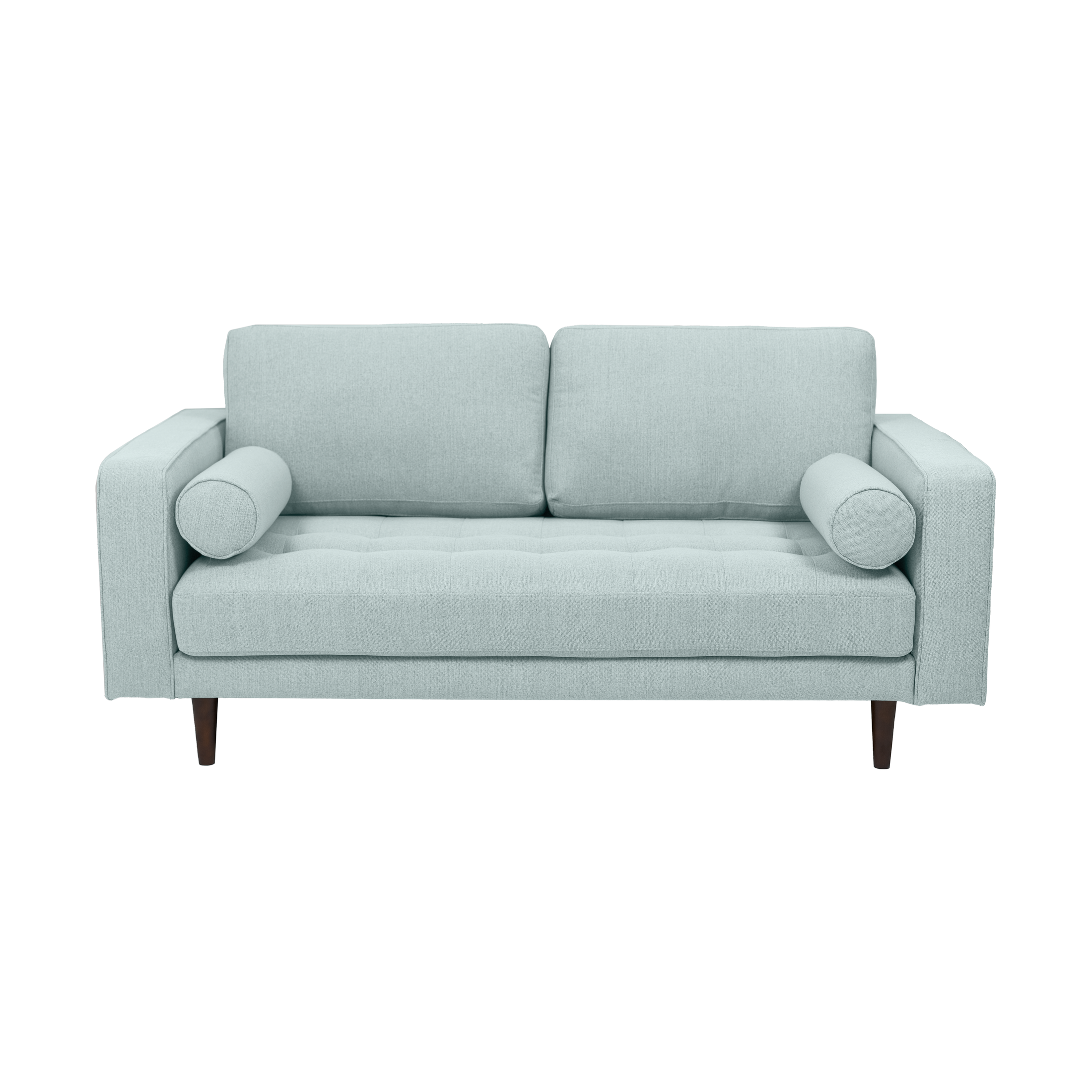 Robbie Fabric Loveseat - Light Sage