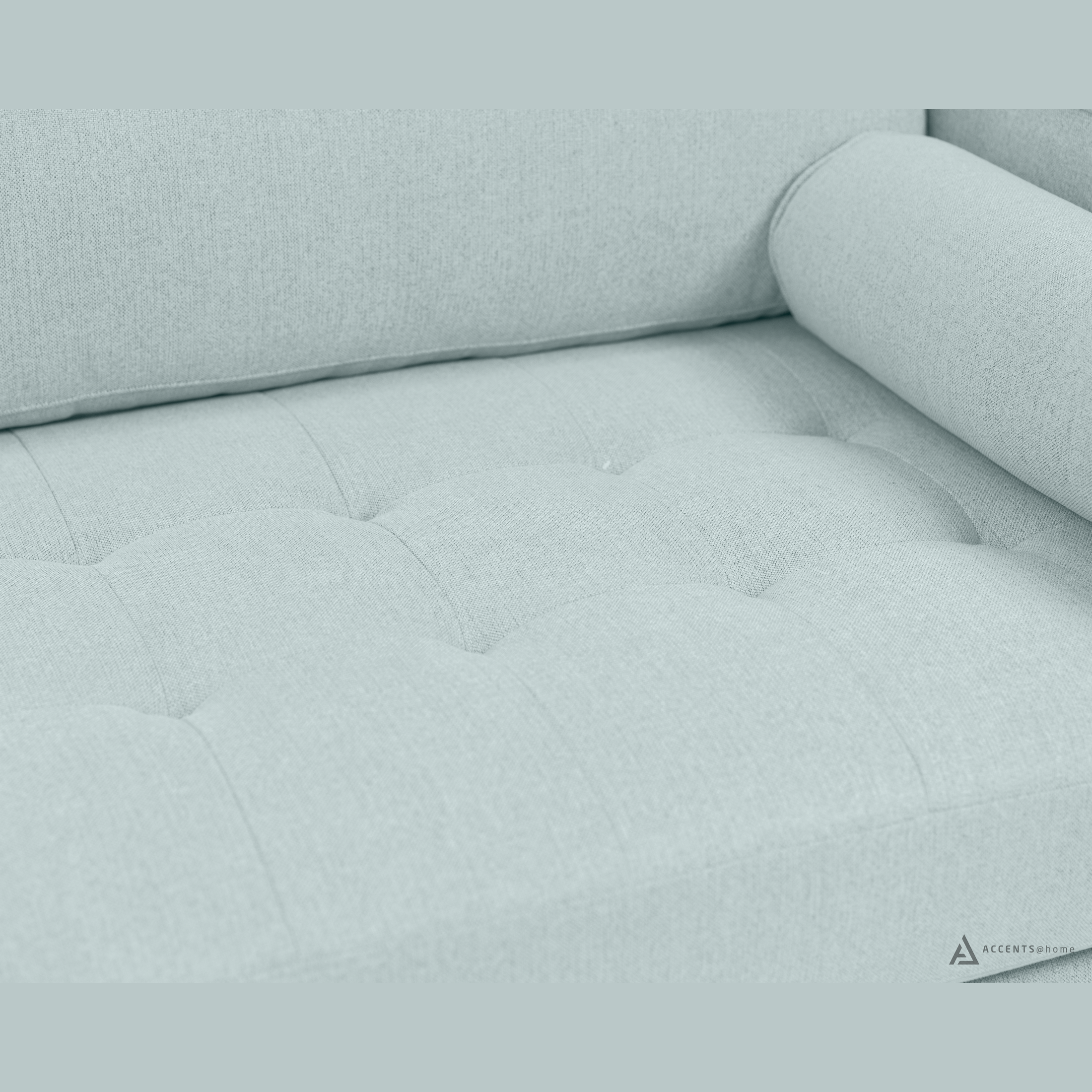 Robbie Fabric Sofa - Light Sage