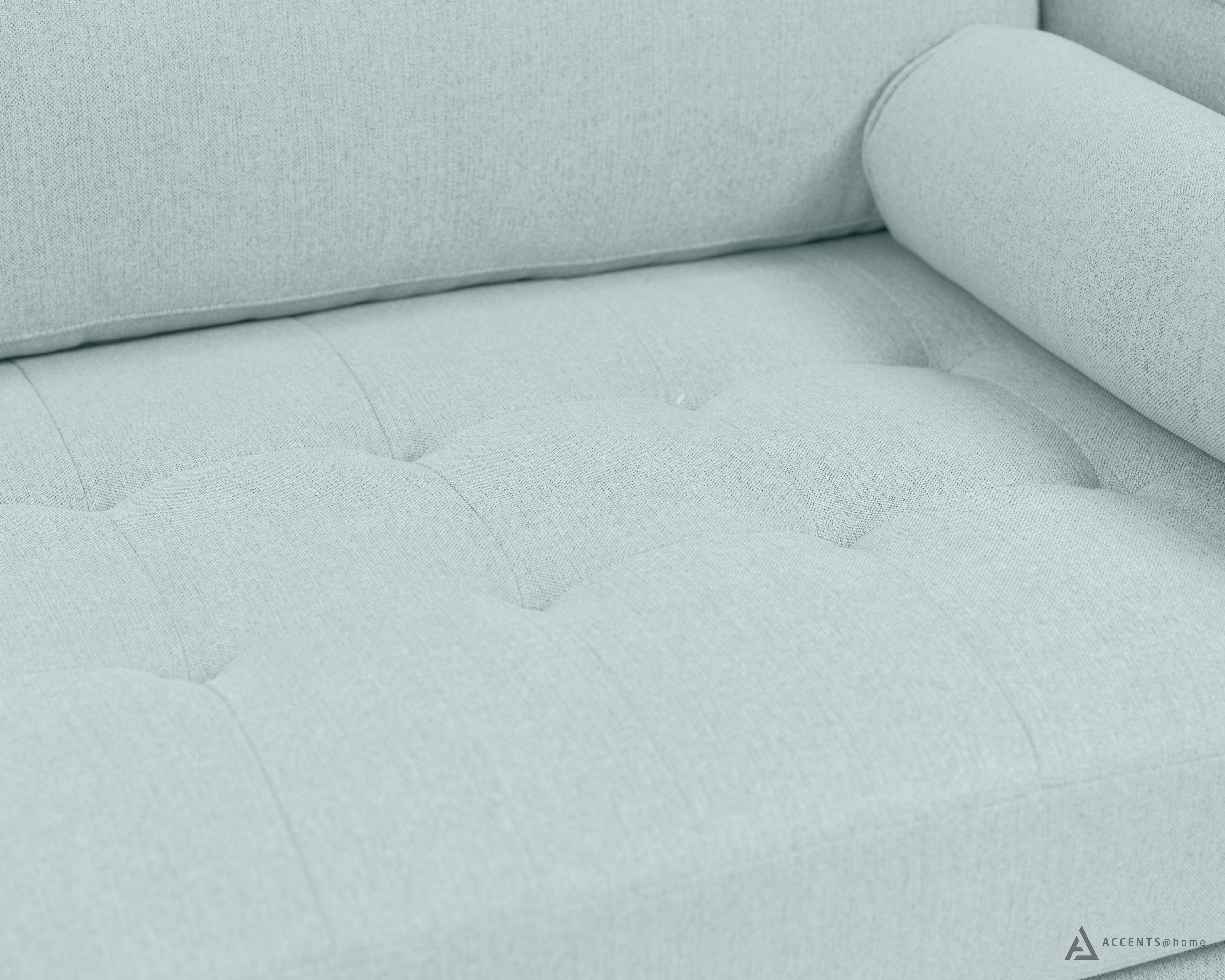 Robbie Fabric Sofa - Light Sage