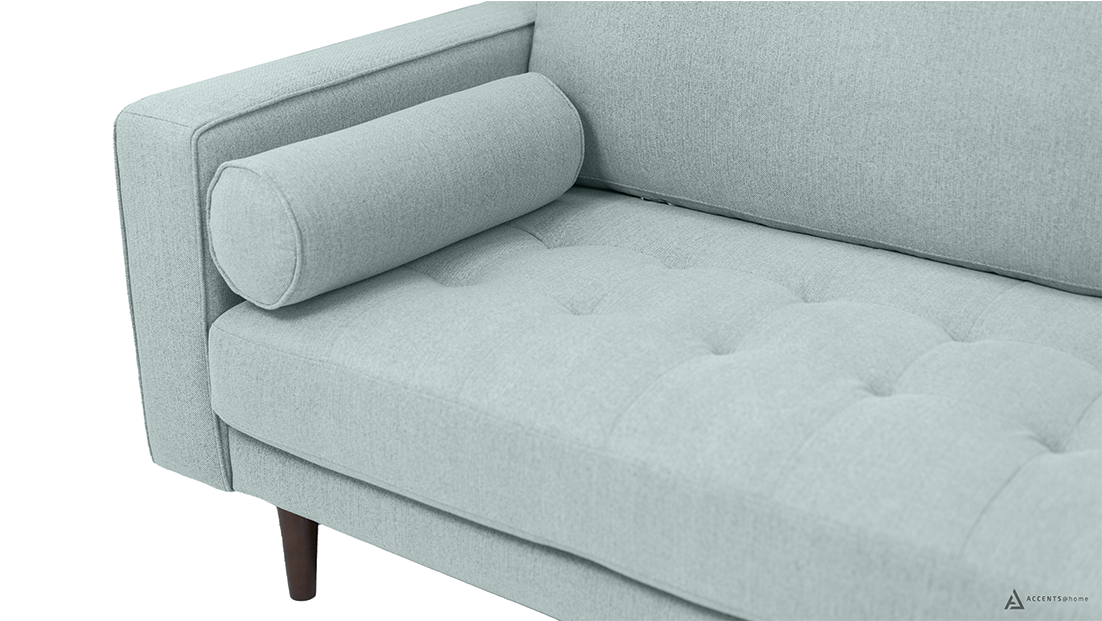 Robbie Fabric Sofa - Light Sage