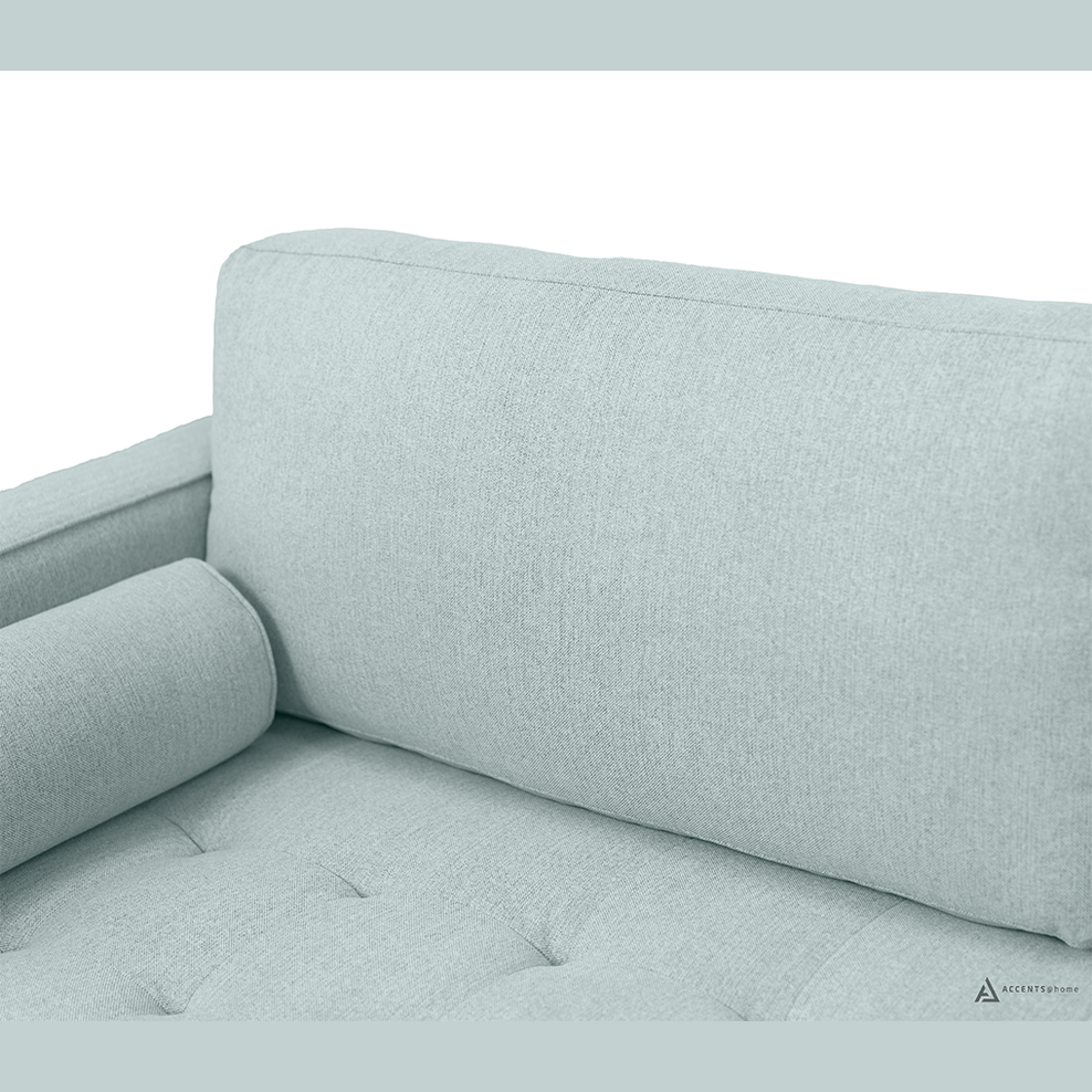 Robbie Fabric Sofa - Light Sage