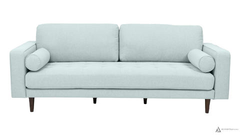 Robbie Fabric Sofa - Light Sage