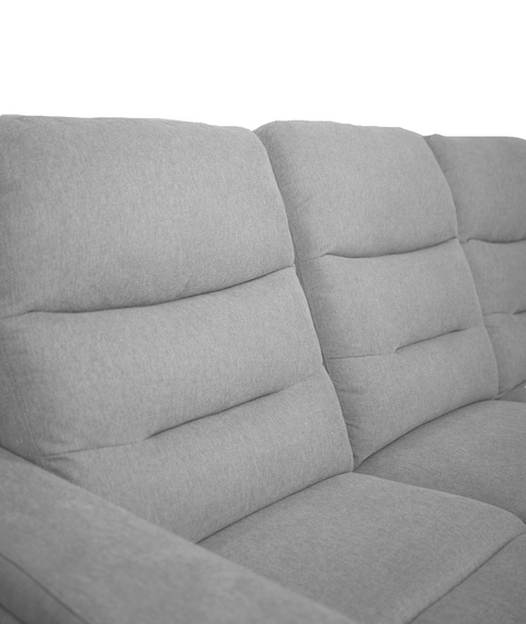 Roche Power Recliner Sofa - Light Grey