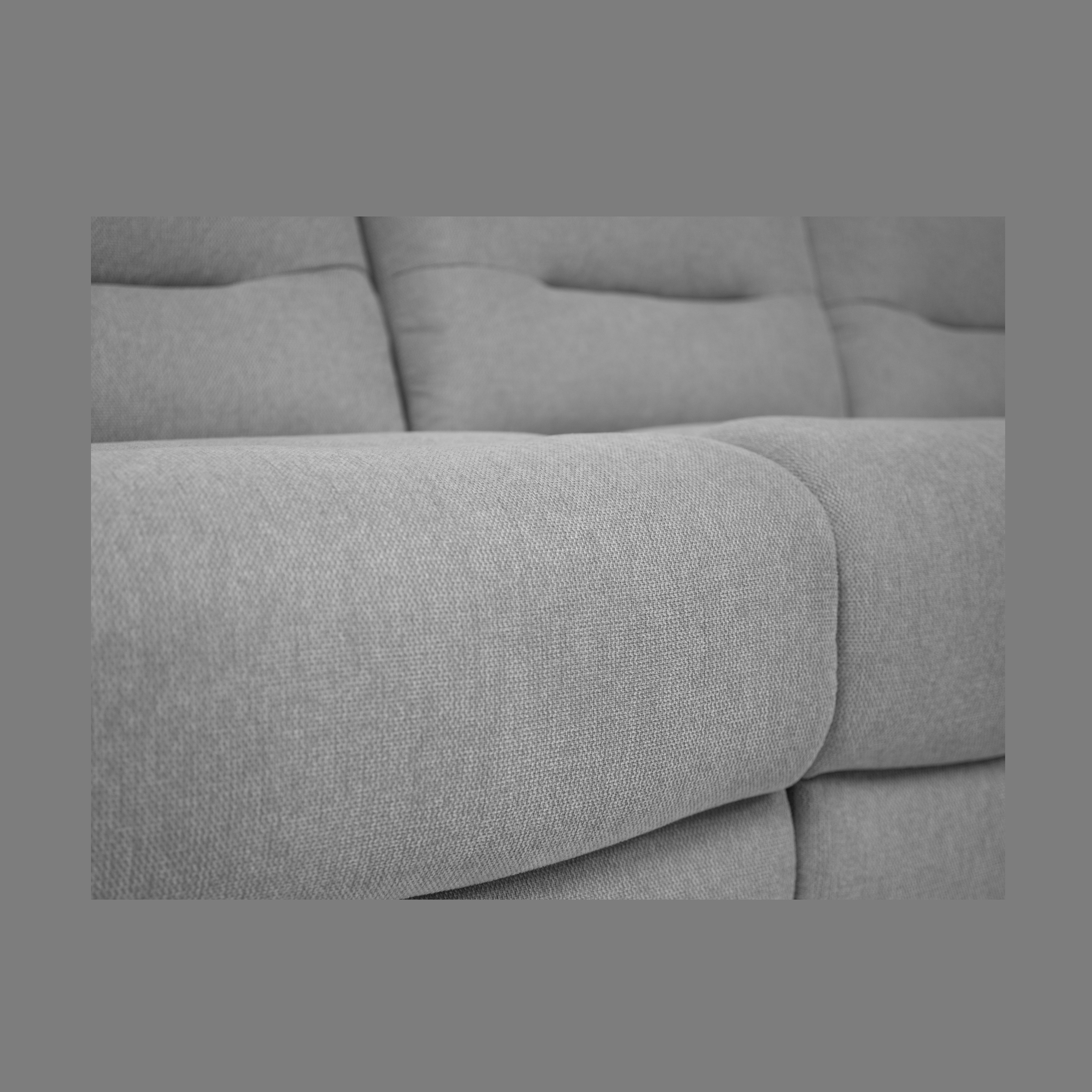 Roche Power Recliner Sofa - Light Grey
