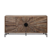 Sunburst Recycled Elm Sideboard