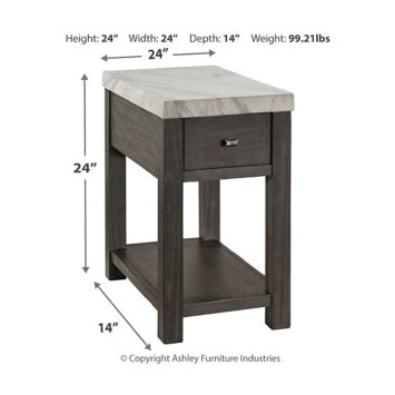 Vineburg Chairside End Table
