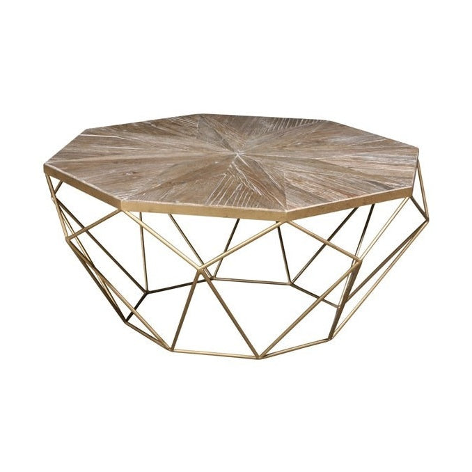 Ares Natural Elm Coffee Table