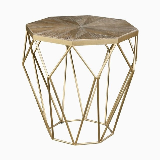 Ares Natural Elm End Table