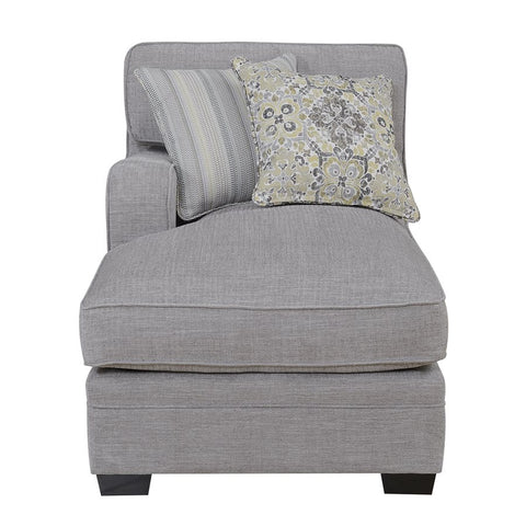 Analiese Sectional Left Chaise Only -Light Grey