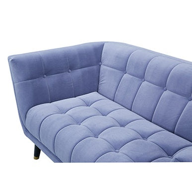 Arca Mid Century Velvet  Loveseat - Amethyst