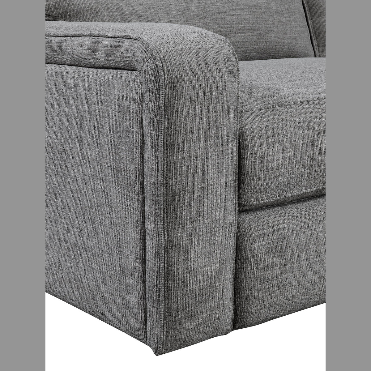 Medford Power Recliner Sectional - Charcoal