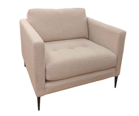 Vista Fabric Chair - Effie Ivory