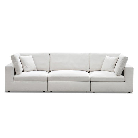 Blanca Modular Fabric Armless Chair